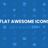 Flat Awesome Icons
