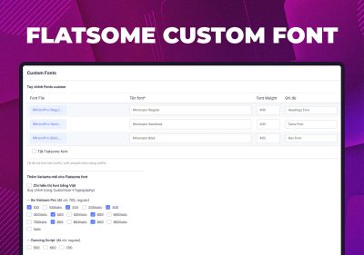 Flatsome Custom Font